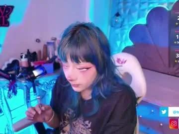 toky_doll — GOAL: CONTROL DOMI + LUSH x5MNS [321 tokens remaining]   rawr.  (  --- * *//  fav tip:  11 , 111, 666, 1111, 6666. #goth #ahegao #deepthroat  #cosplay #anime