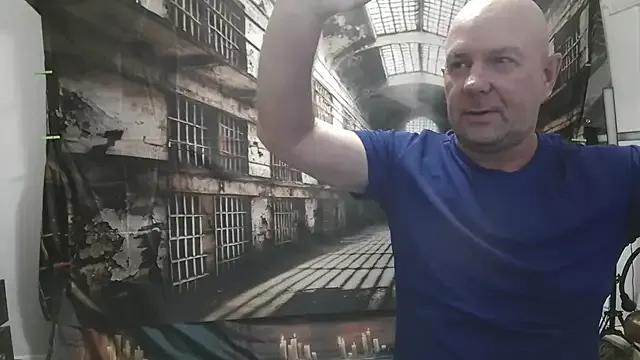 ManlyPrisonGuy — Close up uncut cock